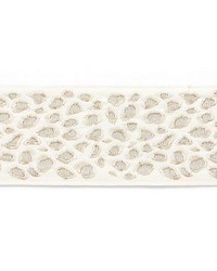Catwalk Embroidered Tape Pearl by  Scalamandre Trim 