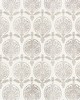 Scalamandre Wallcoverings KARANFIL BLOCK PRINT WALLPAPER BIRCH