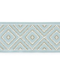 Medina Embroidered Tape Sky by  Scalamandre Trim 