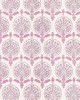 Scalamandre Wallcoverings KARANFIL BLOCK PRINT WALLPAPER ROSE PETAL