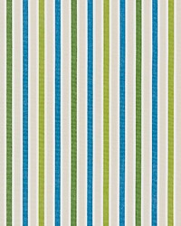 Leeds Cotton Stripe Ocean Palm by   