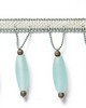 Scalamandre Trim VIONNET BEADED FRINGE AQUAMARINE