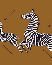 Zebras Safari Brown by   