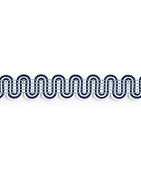 Serpentine Braid Indigo by  Scalamandre Trim 