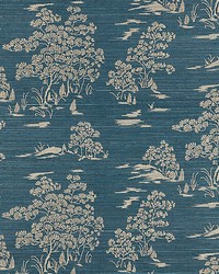 Katsura Embroidered Toile Peacock by   