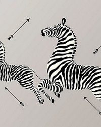 Zebras Vinyl Silver by   