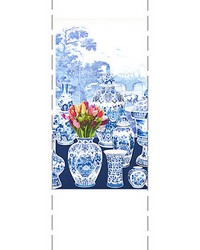 Garniture Scenic  Tulips Blue  Left Panel by   