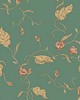 Scalamandre Wallcoverings ELMIRE EMERALD