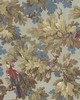 Scalamandre Wallcoverings BENJAMIN - MURAL FOREST GREEN