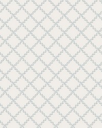 Trellis Misty Blue by  Scalamandre Wallcoverings 