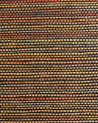 Organic Sisal Multi Sunset by  Scalamandre Wallcoverings 