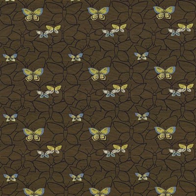 Kasmir Butterfly Garden Maple in 1424 Multi Upholstery Rayon  Blend Fire Rated Fabric Insect   Fabric