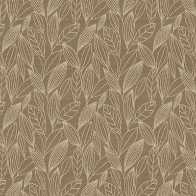 Kasmir Candlewood Taupe in 5110 Brown Polyester  Blend Vine and Flower   Fabric