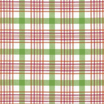 Kasmir Cicero Plaid Summer in 5074 Multi Upholstery Cotton  Blend Fire Rated Fabric Plaid and Tartan  Fabric