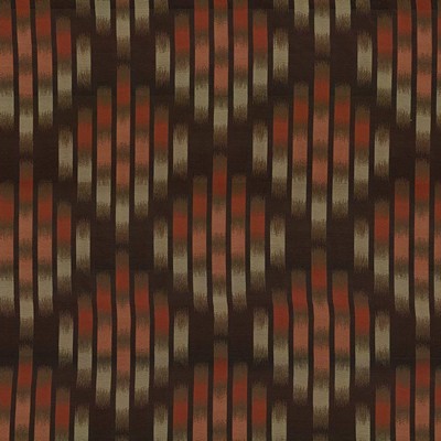 Kasmir Dewberry Ikat Chocolate in 1418 Brown Upholstery Polyester  Blend Fire Rated Fabric Ethnic and Global   Fabric