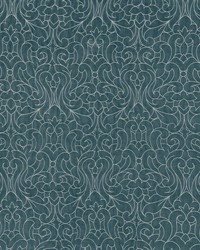 Donatello Damask Teal by   