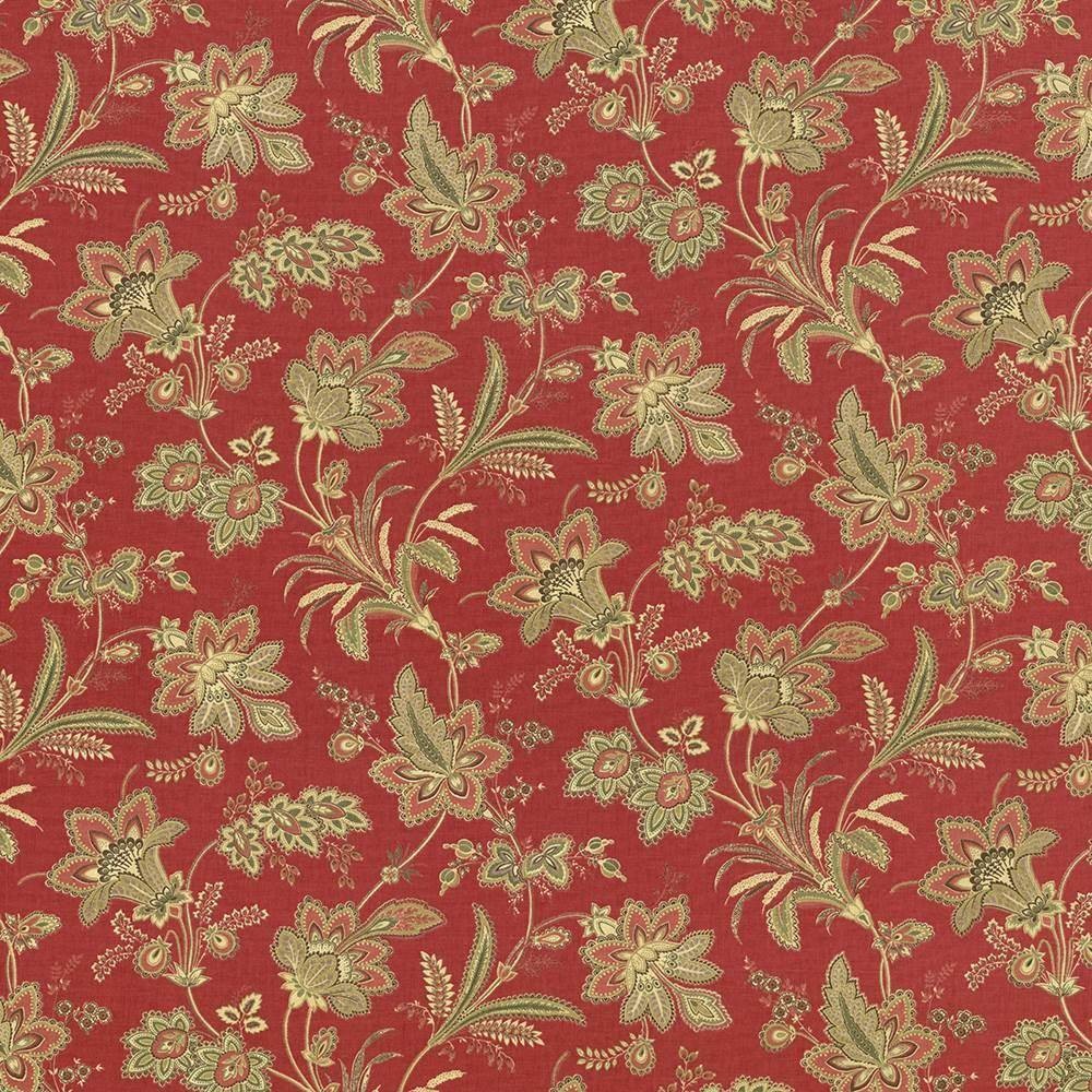 Kasmir Evanston Vintage Red Fabric