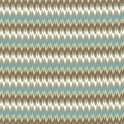 Kasmir Inferno Tahoe in 5089 Multi Upholstery Cotton  Blend Fire Rated Fabric Zig Zag   Fabric
