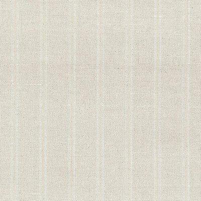 Kasmir Peekaboo Stripe Creme in 5035 White Cotton  Blend