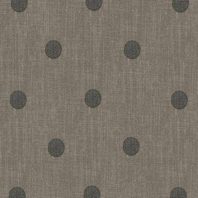 Kasmir Spot The Dots Platinum in 1438 Silver Upholstery Polyester  Blend Fire Rated Fabric Crewel and Embroidered  Polka Dot   Fabric
