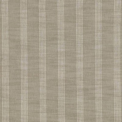 Kasmir Stripe Effect Jute in 5035 Brown Polyester  Blend