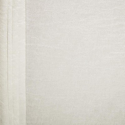 Kasmir Lovely Snow in 1465 White Polyester
 Fire Rated Fabric NFPA 701 Flame Retardant  Extra Wide Sheer   Fabric