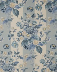 Summer Garden Indigo and Sky 11614-02 by  Cowtan and Tout 