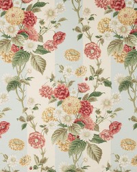 Summer Garden Rose and Aqua 11614-03 by  Cowtan and Tout 