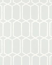 MODERN TRELLIS CIRRUS by  Schumacher Wallpaper 