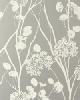 Schumacher Wallpaper MOONPENNIES SILVER