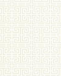 CHINOIS FRET ALABASTER by  Schumacher Wallpaper 