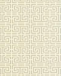 CHINOIS FRET PEWTER by  Schumacher Wallpaper 