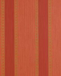 LANSDOWNE STRIE STRIPE CORAL by  Schumacher Wallpaper 