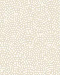 MOSAIC BONE by  Schumacher Wallpaper 