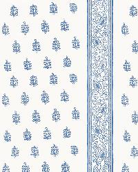 KATSURA STRIPE DELFT by  Schumacher Wallpaper 