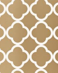 MORROCO ANTIQUE GOLD by  Schumacher Wallpaper 