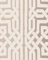 MALAGA SILVER by  Schumacher Wallpaper 