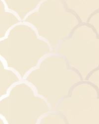 COSTA DEL SOL CHAMPAGNE by  Schumacher Wallpaper 