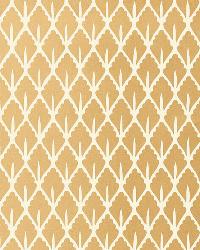 MUGHAL LEAF BURNISHED GILT by  Schumacher Wallpaper 