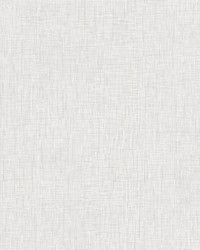 Threaded Silk Wallpaper White by   