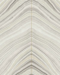 Onyx Strata Wallpaper Beige by   