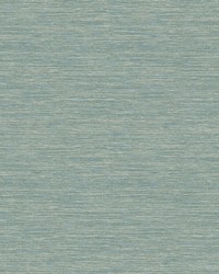 Challis Woven Wallpaper Teal by   