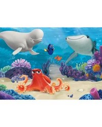 FINDING DORY XL CHAIR RAIL PREPASTED MURAL 6 X 10.5  ULTRASTRIPPABLE by   