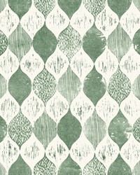 Woodblock Print  Forest Green by   