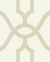 Magnolia Home Woven Trellis Peel and Stick Wallpaper Beige by   