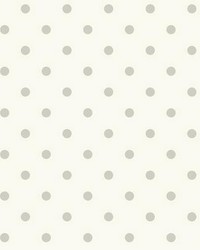 Magnolia Home Dots On Dots Peel and Stick Wallpaper Cream Gray by   