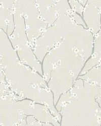 CHERRY BLOSSOM PEEL  STICK WALLPAPER by  Roommates 