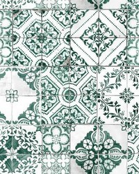 MEDITERRANEAN TILE PEEL  STICK WALLPAPER by  Roommates 