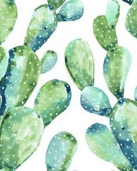 PRICKLY PEAR CACTUS PEEL  STICK WALLPAPER by  Roommates 