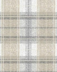 TWEED PLAID PEEL  STICK WALLPAPER by   